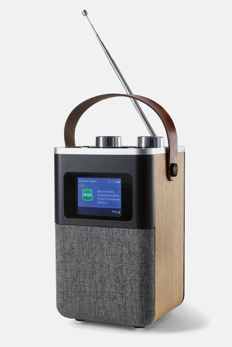 Tchibo DABc FM Radio, Grey Combo - Image 2